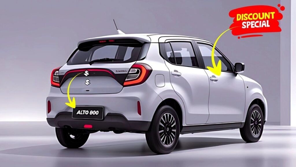 Maruti Alto 800 2025 Launch – 45 KM/L Mileage, Stylish Design, Price Starts at ₹2.45 Lakh