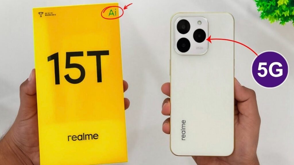 Realme 15T 5G Launched – Massive 7000mAh Battery, Smooth AMOLED Display, and Powerful Performance