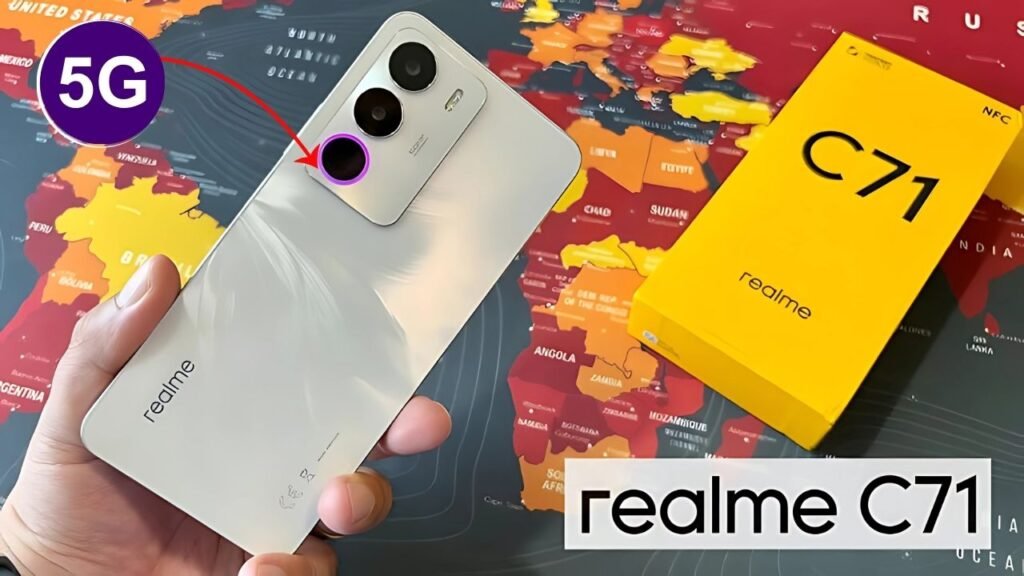 Realme C71 Launched – 6.75-inch HD+ 90Hz Display, UNISOC T7250, 6300mAh Battery, Price ₹8,699